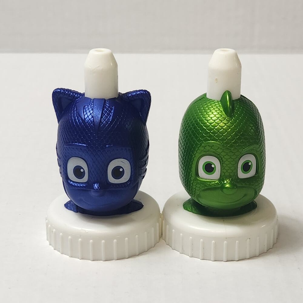 Good 2 Grow PJ Masks Cat Boy Gecko Metallic Shimmer Lot of 2 Toddler Preschool